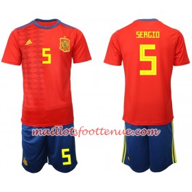 Maillot/Tenue Espagne SERGIO 5 Enfant Domicile 2019
